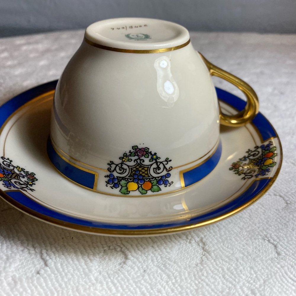 Vintage Lenox 1st Qlty (Westchester S40C)  21/8" CUP & SAUCER SET - Picture 5 of 13